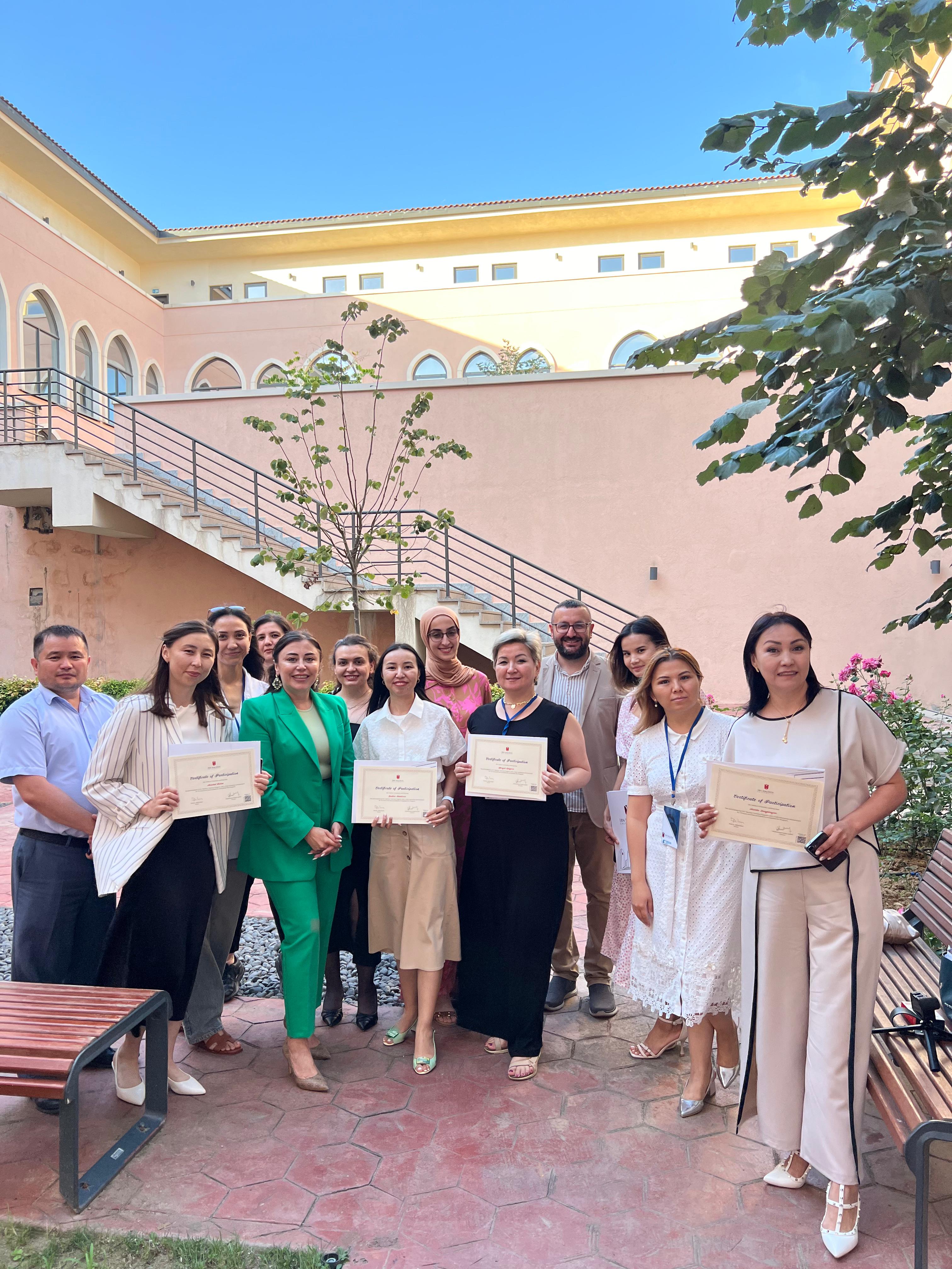 Teachers of the Department of geography, land management and cadastre in the period from July 1 to July 10, 2024, they took advanced training courses at Ibn Haldun University together with Turkuagroup in Istanbul (Turkey)